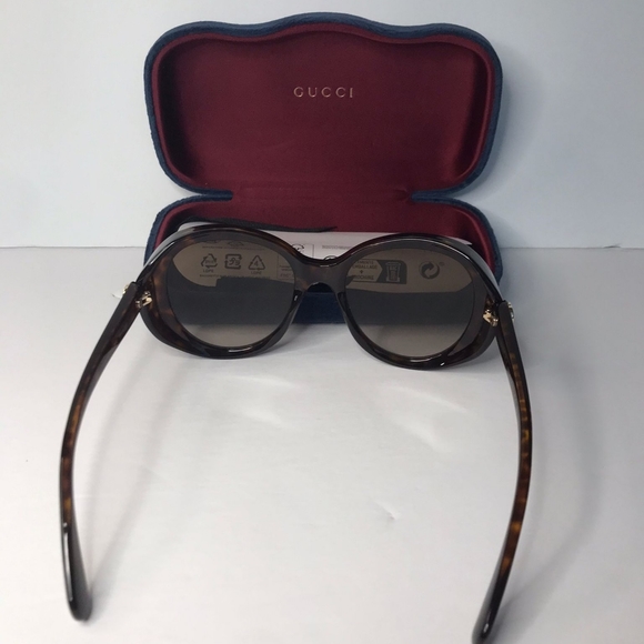 New Authentic Gucci GG0368S 002 55 Sunglasses - Picture 6 of 12